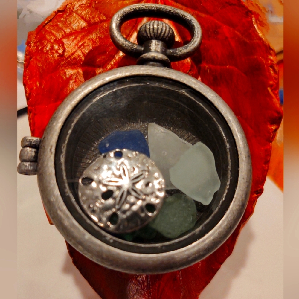 Authentic Seaglass locket